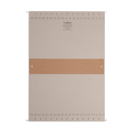 Smead TUFF Extra Capacity Box Bottom Hanging Folder, 3" Expansion, 1/3-Cut Easy Slide Tab, Legal Size, Steel Gray, 18 per Box (64341)
