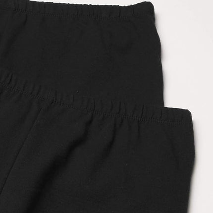 The Children's Place Girls' Leggings, Pack of Two, Black, XXL(16)
