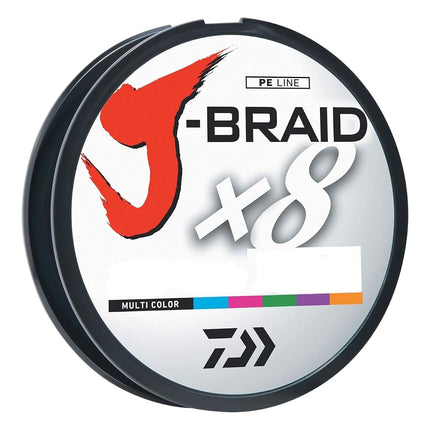 Daiwa J-BRAID Multi-Color 50lb Filler Spool
