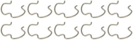 Dorman 800-801 Quick Connector Clips 4 Each-3/8 In., 1/2 In., And 5/8 In. Steel Clips, 12 Pack Universal Fit