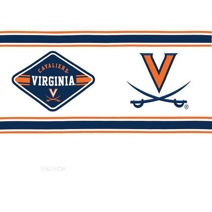 Tervis Virginia Cavaliers - First String Made in USA Double Walled Insulated Tumbler Travel Cup Keeps Drinks Cold & Hot, 24oz, Classic