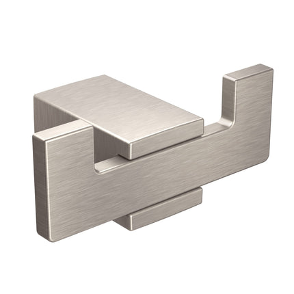 Moen BP3703BN Kyvos Double Robe Hook BN, Small, Br