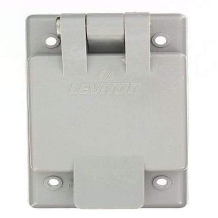 Leviton Power Inlet Receptacle, 20 Amp, 125 Volt, 