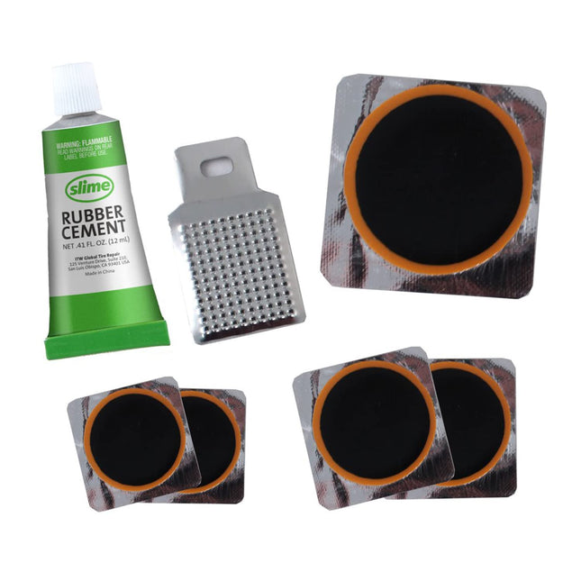 Slime 1022-A Rubber Tube Patch Kit with Glue