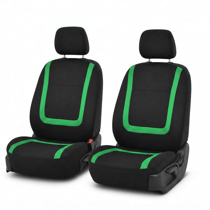 FH Group Car Seat Covers Front Set in Cloth-Car Se