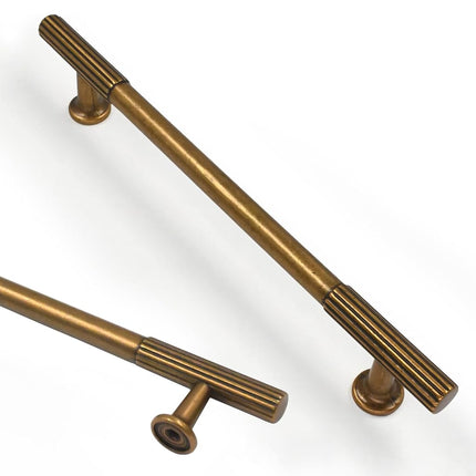 Asidrama 10 Pack 6.3 Inch(160mm) Antique Brass Cab