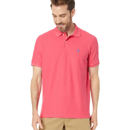 Pique Polo Shirt Supreme, Rouge Red, S