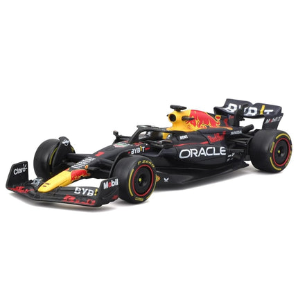 Bburago Formula 1 F1 Red Bull Racing 4-Pack Set - Verstappen - 1:43 Scale - Incredibly Detaield Die-Cast Collectible Replica Race Car Model