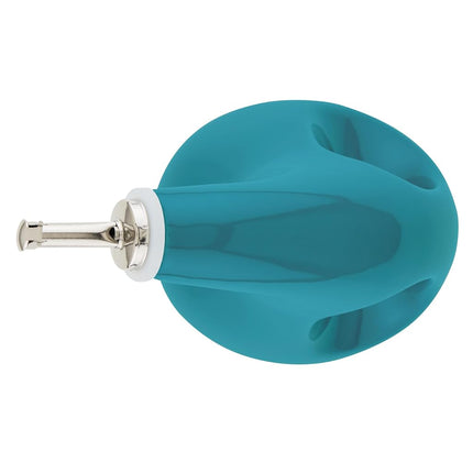 Rachael Ray Ceramics EVOO Oil and Vinegar Dispensing Bottle, 24 Ounce, Turquoise