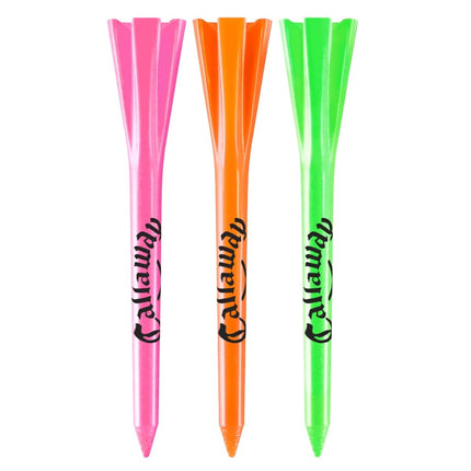 Callaway Performance 2.75’’ Plastic Golf Tees, Neo