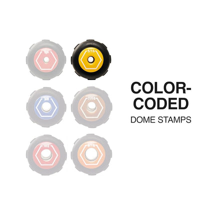 Klein Tools 654916 Heavy-Duty Hollow Shaft Nut Driver, Color-Coded 9/16-Inch Hex, Pass Through Design, 6-Point Socket, and Cushion-Grip Handle