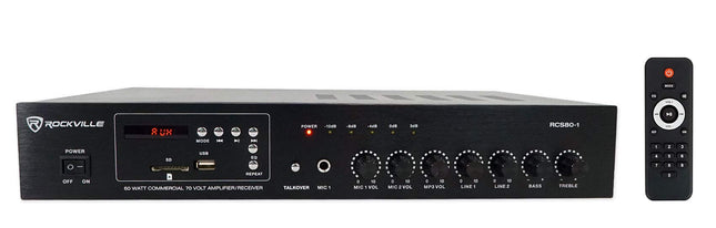 Rockville RCS80-1 60 Watt 70V Commercial/Restauran