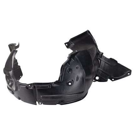 TRQ Front Right Inner Fender Liner Black Passenger Side