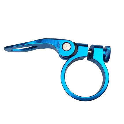 PLATT Bike Seat Post Clamp Aluminium Alloy Bicycle Quick Release Seatpost Collar 28.6mm / 31.8mm /34.9mm