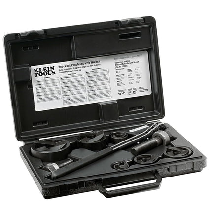 Klein Tools 53819 0.875-Inch Knockout Punch for 1/2-Inch Conduit