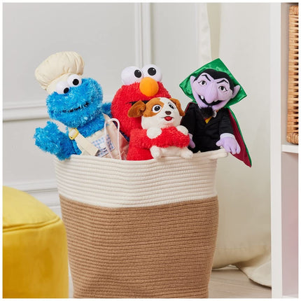 GUND Sesame Street Peluche animée officielle « Furry Friends Forever Dance & Play » Elmo et Tango, jouet sensoriel en peluche pour les 1 an et plus, rouge/crème, 33 cm