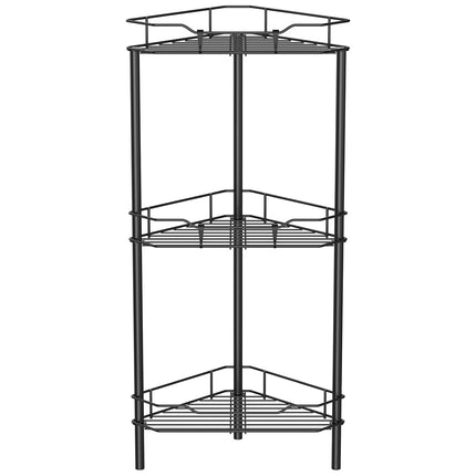 HuggieGems 3 Tier Floor Standing Corner Shower Cad