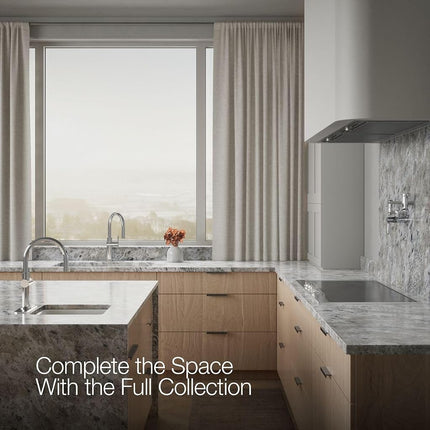 KOHLER 22974-WB-CP Crue Touchless and Voice Activated Kitchen Sink Faucet with Pull Down Sprayer, Kitchen Sink Faucet with Motion Sensor, Hands Free Kitchen Faucet, Polished Chrome