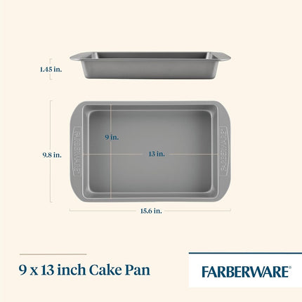 Farberware Nonstick Bakeware 9-by-13-Inch Rectangular Cake Pan