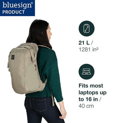Osprey Aoede 21L Commuter Airspeed Backpack, Tan Concrete