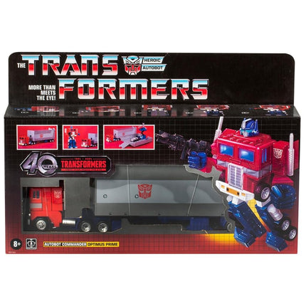 Transformers Toys Retro G1 Optimus Prime Toy, 6.2 Inch Action Figure for Boys and Girls Aged 8+