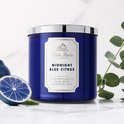 Bath & Body Works Midnight Blue Citrus 3 wick Candle