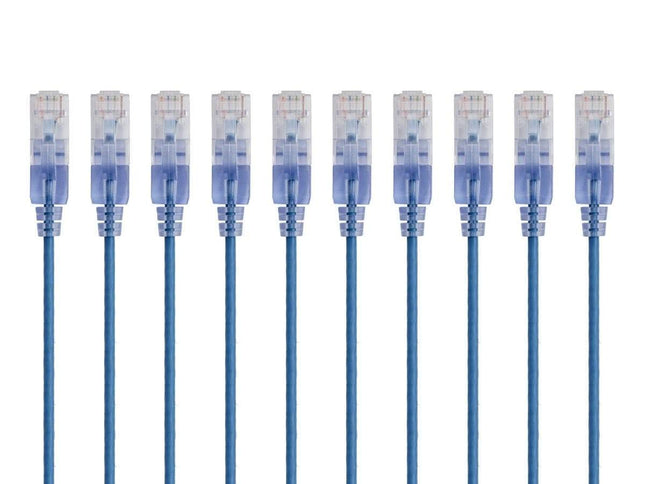 Monoprice SlimRun Cat6A Ethernet Patch Cable - Net