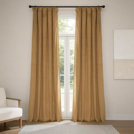 HPD Half Price Drapes Heritage Plush Velvet Curtai