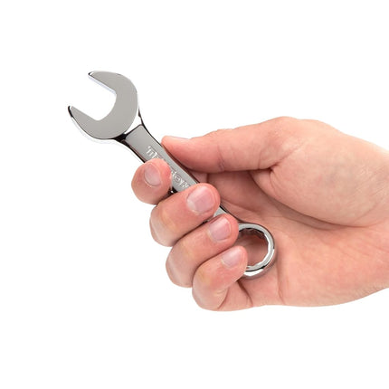 TEKTON 18073 Stubby Combination Wrench, 17 mm