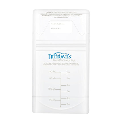 Dr. Brown's Breastmilk Storage Bag, 50 Count