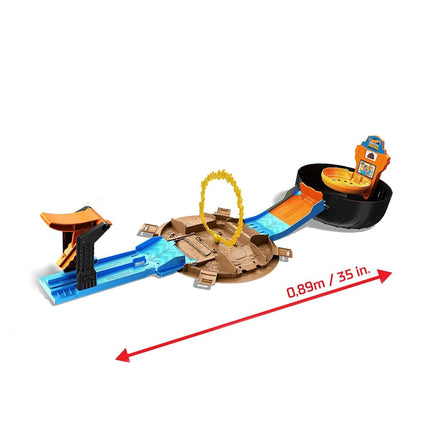 Hot Wheels Monster Trucks Stunt Tire Playset Bundle