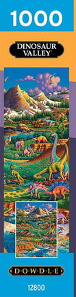 Buffalo Games - Eric Dowdle - Dinosaur Valley - 1000 Piece Puzzle - Challenging Puzzle Perfect for Game Nights - Finished Size is 26.75 x 19.75