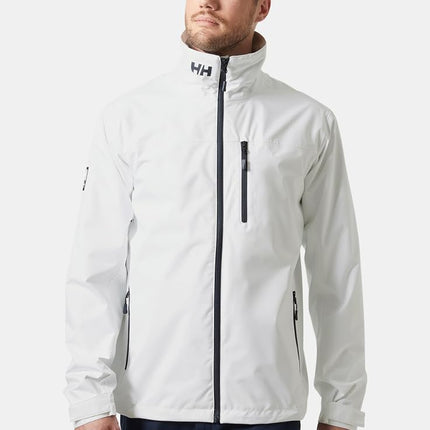 Helly Hansen Men's Crew Jacket 2.0, White, 4XL
