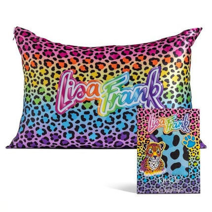 Kitsch x Lisa Frank Satin Pillowcase with Zipper f