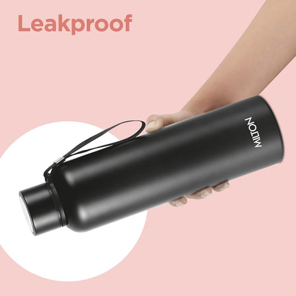 Milton 1.0 Litre Stainless Steel Flask, Insulated Water Bottle, Leakproof