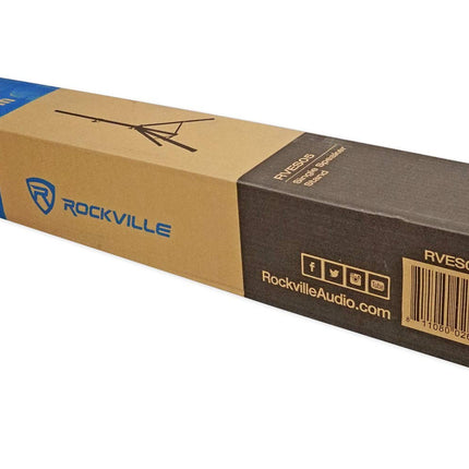 Rockville RVES05 Black Heavy Duty Tripod Pole-Mount DJ PA Speaker Stand