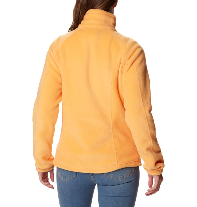 Columbia Women's Benton Springs Full Zip, Sunset Peach, 3X