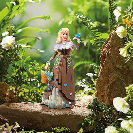 Enesco Disney Showcase Botanical Sleeping Beauty Briar Rose Princess Aurora Figurine, 8.27 Inch, Multicolor