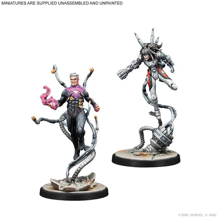Asmodee | Marvel: Crisis Protocol - Bastion, Nimrod & Omega Sentinel | Miniatures Game | Ages 14+ | 2 Players | 90 Minutes Playing Time