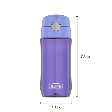 THERMOS FUNTAINER 16 Ounce Plastic Hydration Bottle with Spout, Lavender