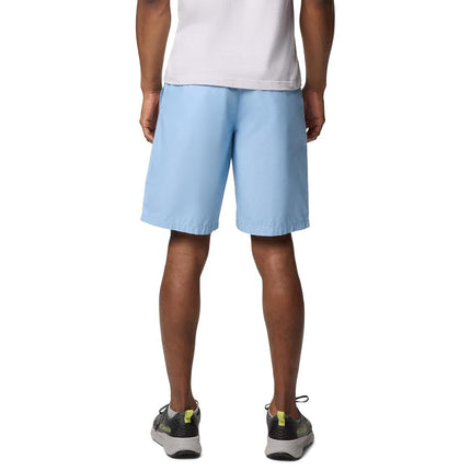 Columbia Men's Washed Out Short, Cotton, Classic Fit, Ripple Blue, 42W x 10L