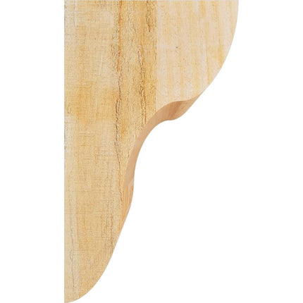 Ekena Millwork COR06X06X10CAR00RDF Carmel Rough Sawn Corbel, 6" Width x 6" Depth x 10" Height, Douglas Fir