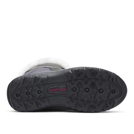 Columbia Women's Ice Maiden II Snow Boots, Shale/Dark Raspberry, 5.5