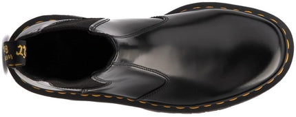 Dr. Martens mens Chelsea BootsVegan 2976, Black, 14 Women/13 Men