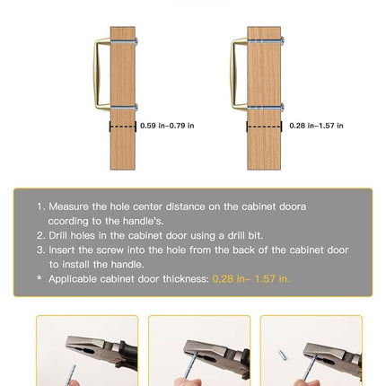 Brushed Gold Zinc Alloy Cabinet pulls - 3-3/4 Inch(96mm) Hole Center Classic Vintage Drawer Handles,Kitchen Cupboard Bathroom Dresser Cabinet Hardware (2, Brushed Gold, 3-3/4"(96mm) Hole Centers)