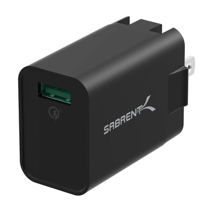 SABRENT Quick Charge 3.0 USB Wall Charger [18W 5V 
