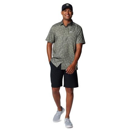 Columbia Men's Grander Marlin Iii Offshore Short Hiking, Black, 30W x 10L