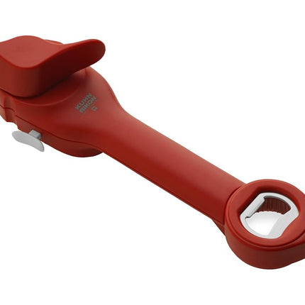 Kuhn Rikon 2262 Auto Safety Master Opener, Red, 10