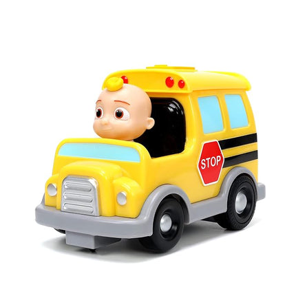 Jada Toys Cocomelon Autobús Escolar de 7.5" RC, Carro a Control Remoto, Juguetes para Niños