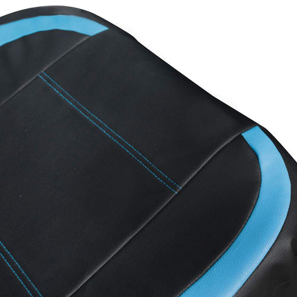 Motor Trend M222 HighBack Performance Car PU Leather Seat Covers Protectors for Auto